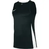 Nike Basketbalshirt met V-hals voor heren (Zwart, Wit)
