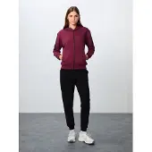 Tommy Life Oversized hoodie met rits en broekset