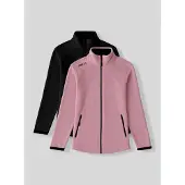 Tommy Life Dames Pluche Rits Sweater