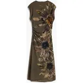 Desigual Jurk bruin / rosa
