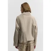 Bugatti Damen Blazer Doubleface-sjaal van wolmix