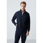 Tommy Life Heren Kleur-gebroken Gebreide Actieve Set