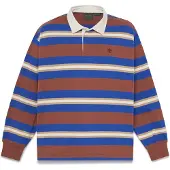 Timberland Shirt blauw / donkerbruin / wit