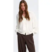 ONLY Onlmette Overhemd Dames Wit Xs