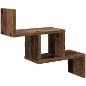 vidaXL Wandplank Oud hout 48 x 15 x 42 cm Bewerkt hout