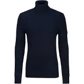 19V69 Italia Trui 'Tosco' donkerblauw