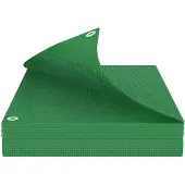 vidaXL Zeil met Oogjes Groen 3 x 6 m 140 gsm PE
