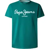 Pepe Jeans Shirt smaragd / wit