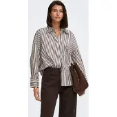 ONLY Blouse 'JDYVESPER' chocoladebruin / wit
