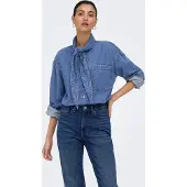 ONLY Blouse 'ONLAlisia' blauw denim