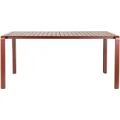 Zuiver Vondel Tuintafel 214x97 cm Rood