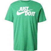 Nike Shirt 'Swoosh' groen / wit