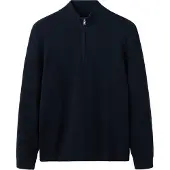 Mango Trui 'ANTIGUAP' donkerblauw