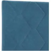 vidaXL Boxspringbed met matras Blauw 120 x 200 cm Fluweel
