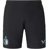 Castore Feyenoord Trainingsbroekje 2026-2027 Zwart Lichtblauw