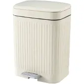Kitchen Move AURA Rechthoekige emmer van kunststof, 12 liter, wit