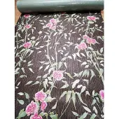 Rasch Bloemen behang goud rose groen 70cm breed exclusief behang
