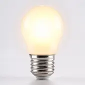 LumenXL E27 dimbare LED lamp Ø45 met melkwit glas 5,9W 2700K