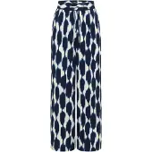 Cecil Broek 'Neele' blauw / donkerblauw / wit