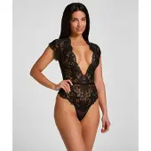 Hunkemoller Body Viktoria Zwart Dames | Maat: L