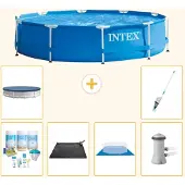 Intex Framezwembad, rond - 366x76 cm - 7-delig, model S20429