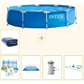 Intex Framezwembad, rond - 366x76 cm - 6-delig, model S20441