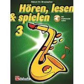De Haske Hören, lesen, spielen, Band 3 Alt-Saxophon - Educatief