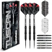 Winmau Tuscan Black 90% Dartshopper Exclusives - Dartpijlen