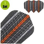 Harrows Supergrip Orange - Dart Flights