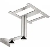 Sotech Tuinligstoel, aanbouwtafel, draaibaar, roestvrij staal 304