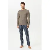 Mey pyjama Licht eiken, Gestreept