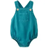 Mango katoenen romper - blauw Effen - maat 92