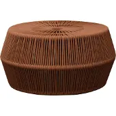 AVH-Collectie Mirano voetenbank aluminium rope bruin