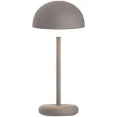 Luxus Europe - Tafellamp Rhodos Taupe - Draadloze Tafellamp Buiten - Oplaadbaar