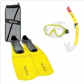 Abysstar Logo Junior Snorkelset