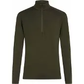 Icebreaker Merinos 260 Oasis Baselayer met halve rits, groen, heren || Maat: L