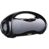 Rebeltec SoundBox 320 draagbare Bluetooth luidspreker met FM functie (8 h, Oplaadbare batterij), Bluetooth luidspreker, Zwart