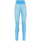 Kari Traa - Women's Smekker High Waist Pants - Merino-ondergoed S, blauw