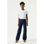 Garcia Ilvy straight leg jeans - donkerblauw Meisjes Denim Effen - maat 170