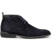 Floris van Bommel suede boots donkerblauw