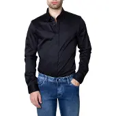 Armani Exchange Overhemd 'Camicia AX da Uomo - 8NZCBD0113' zwart