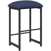 Syfax Barkruk Blauw 40 x 32 x 64 cm Bewerkt hout