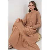 Big Dart Maxi-jurk met strikdetail