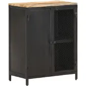vidaXL -Dressoir-60x35x78-cm-massief-ruw-mangohout