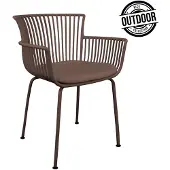 Kick Collection Kick - Tuinstoel - Ergonomische rugleuning - Bruin
