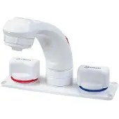 Whale Mixer Tap With Pull-out Shower 1/2´´ Zilver