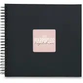 Hama Spiraal fotoalbum - Fine Art - 36x32 - 50 pagina's - Zwart
