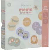 Little Dutch Memo spel FSC - Safari Friends