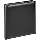 Walther design FA-386-B Deluxe - Classic album - Formaat 28x30,5 cm x 50 zwarte pagina's - Zwart