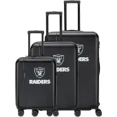 Travelite x NFL 4 wielen Kofferset 3-delig met uitbreidingsplooi zwart